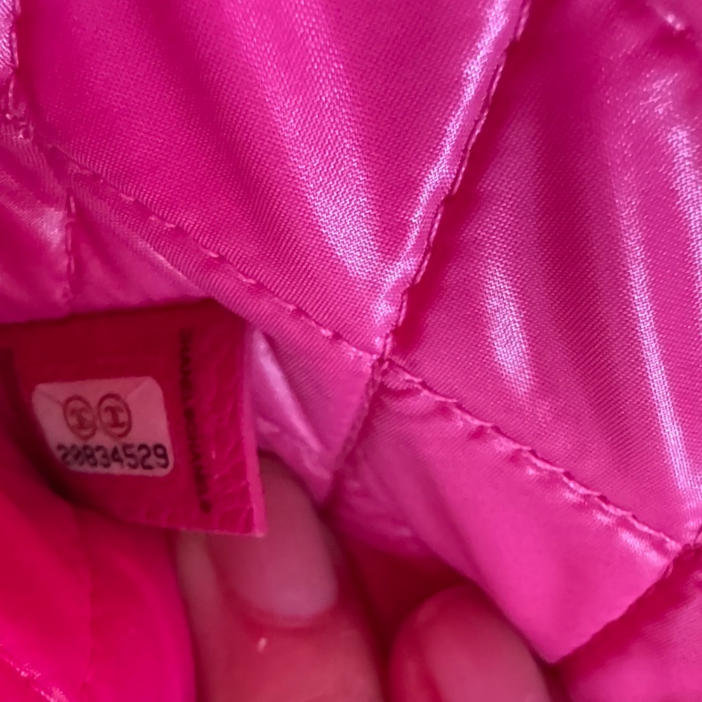 CHANEL Fuchsia Quilted Clutch - Picture 13 of 16